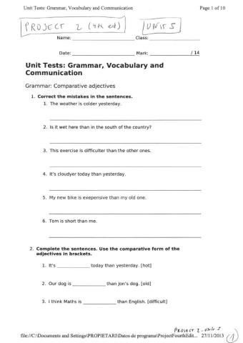 Exam project2 unit 5