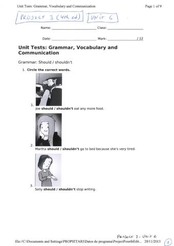 Exam project 3 unit 6