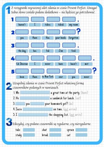 Klasa 6 Unit 7 Grammar Test