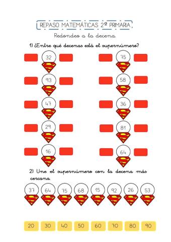 Redondeo a la decena