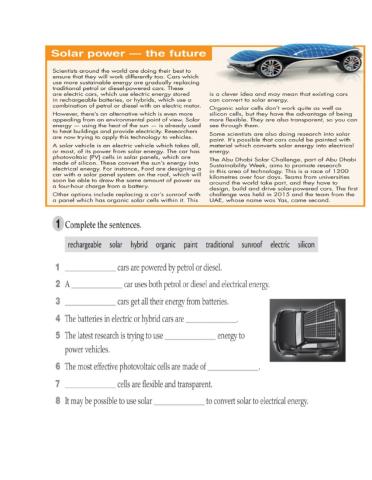 Solar Cars Reading