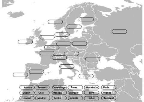 European capitals