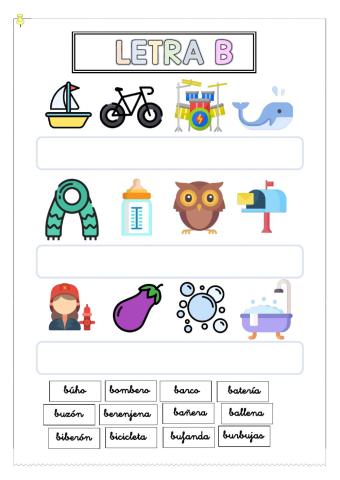 Letra B