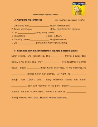 Present Simple Positive