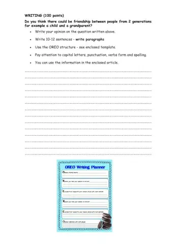 Genaration Gap Writing