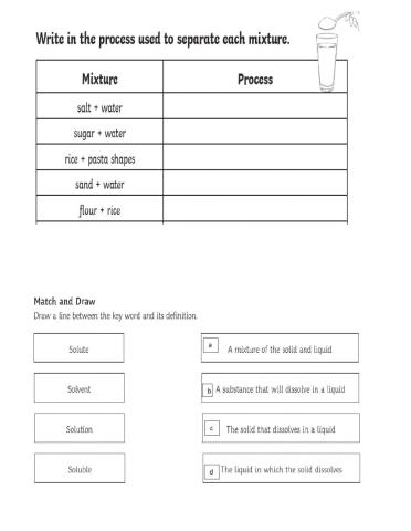 Separation Class work 1