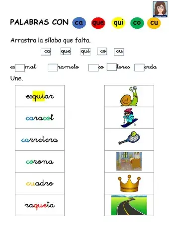 LENGUA 1º Palabras con z, c , q , g.