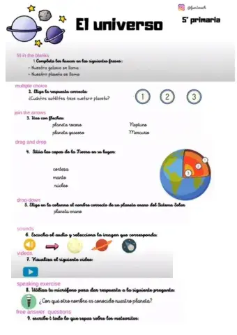 Ejemplo de Ficha Interactiva