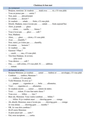 article ou préposition