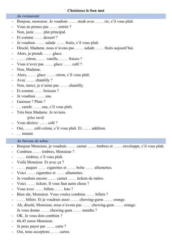 article ou préposition