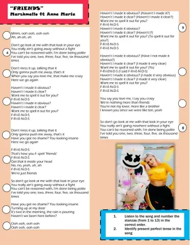 “FRIENDS” Marshmello ft Anne Marie