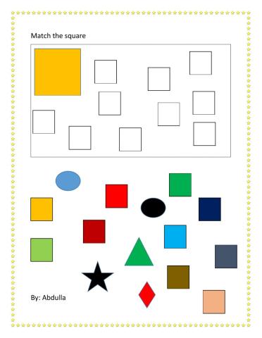 Match all the squares