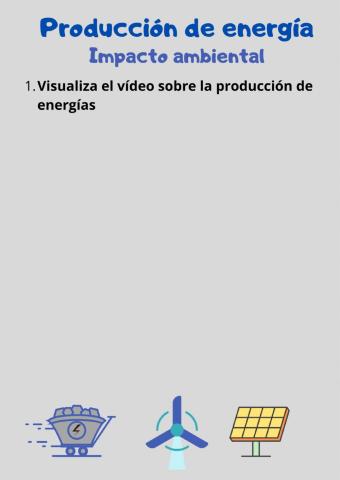 Energías renovables y no renovables