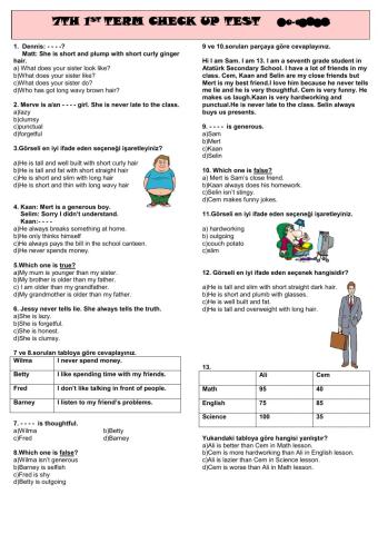 7. graders first term