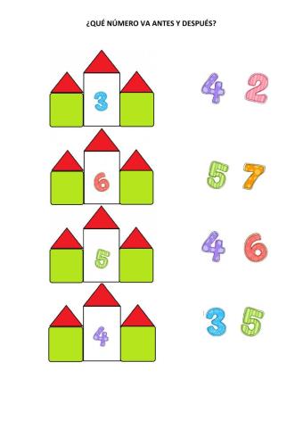 Mis vecinos los números