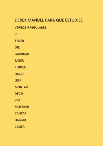 Verbos CP Vicenta Ruso