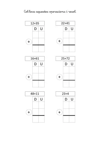 Sumes sense portar en caixes