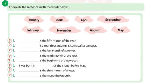 Grade 7 Unıt 6 Celebration 6 exercises 5 (Sürükle Bırak-Drag-Drop)(nartest yyn)