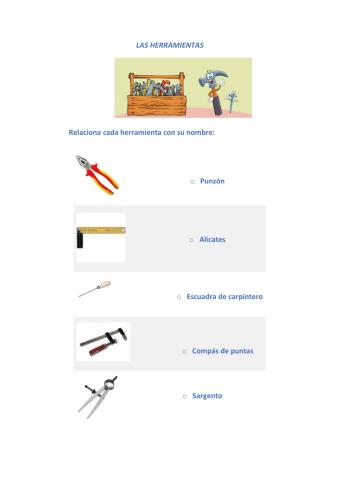 Las herramientas