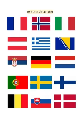 Banderas de Europa