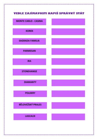 Evropa - zajímavosti