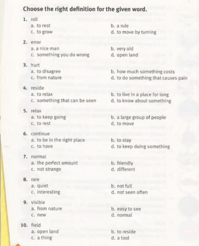 1-4000 essential words U5