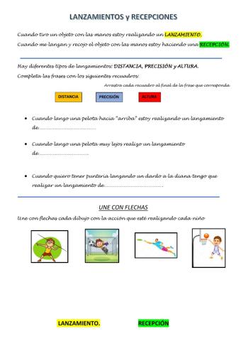 Lanzamientos y Recepciones