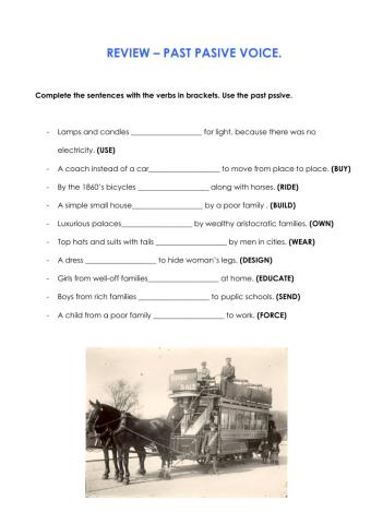 Passive voice (past)