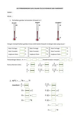 Lks perbandingan skala suhu