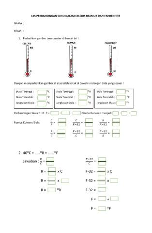 Lks perbandingan skala suhu