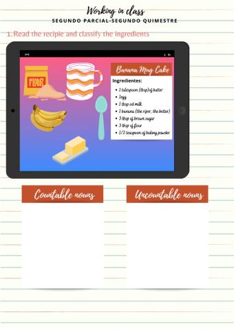 Countable and uncountable nouns