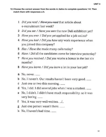 Present Perfect vs Past Simple