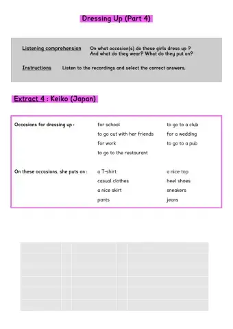 Dressing up (part 4)