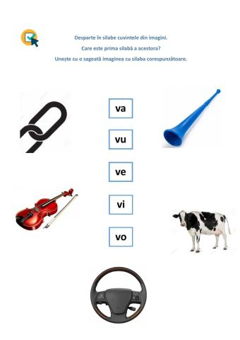 Despărțire și citire pe silabe