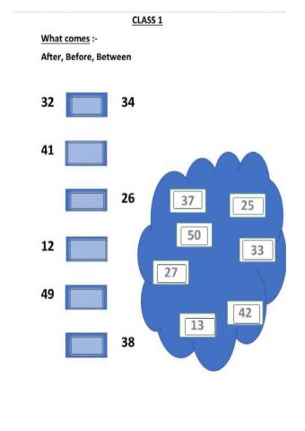 Math before between after