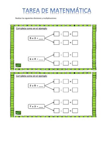 Matemática divisón