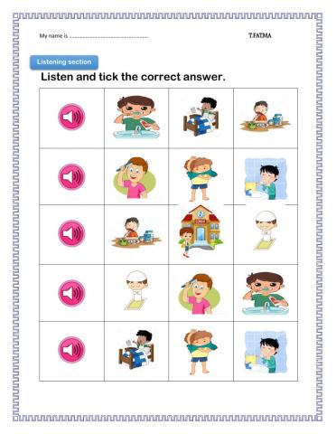 Listening for routine