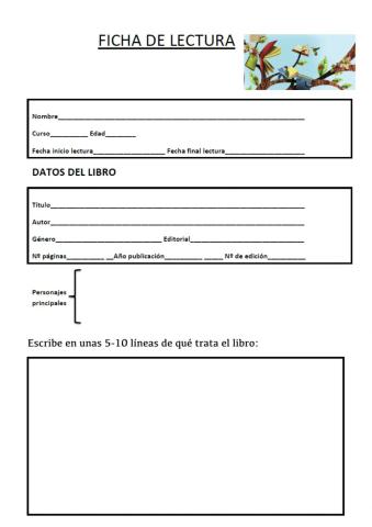 Ficha de lectura