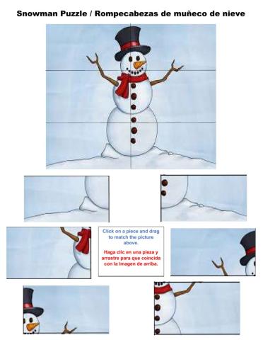 Snowman Puzzle