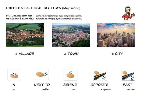 Chit Chat 2 Unit 4 - My town