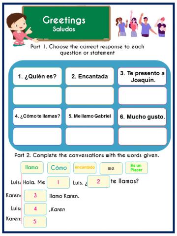 Greetings - Saludos 2