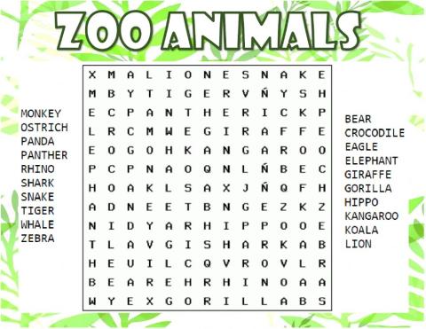 Zoo animals