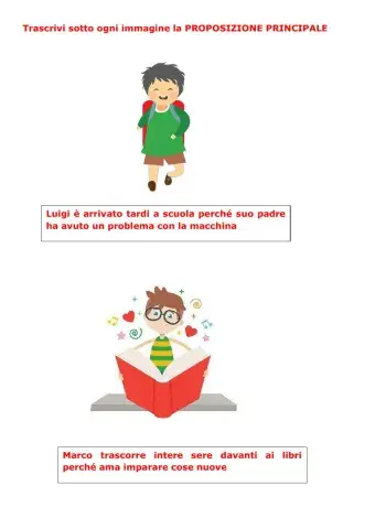 La proposizione principale