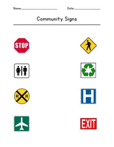 Community Signs