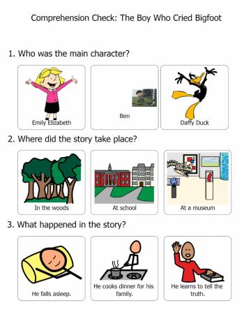 The Boy Who Cried Bigfoot Comp Check