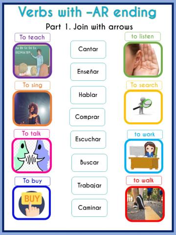 Ar-Verb-Unir con flechas