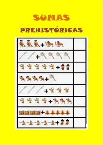 sumas prehistóricas