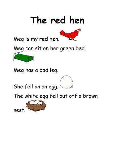 Reading comprehension