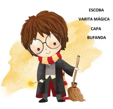 Los materiales escolares de harry potter