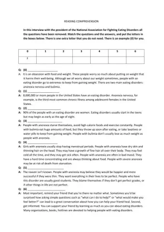 READING COMPREHENSION